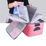 Waterproof Certificate Bag Oxford Document Organizers Box