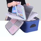 Waterproof Certificate Bag Oxford Document Organizers Box
