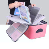 Waterproof Certificate Bag Oxford Document Organizers Box